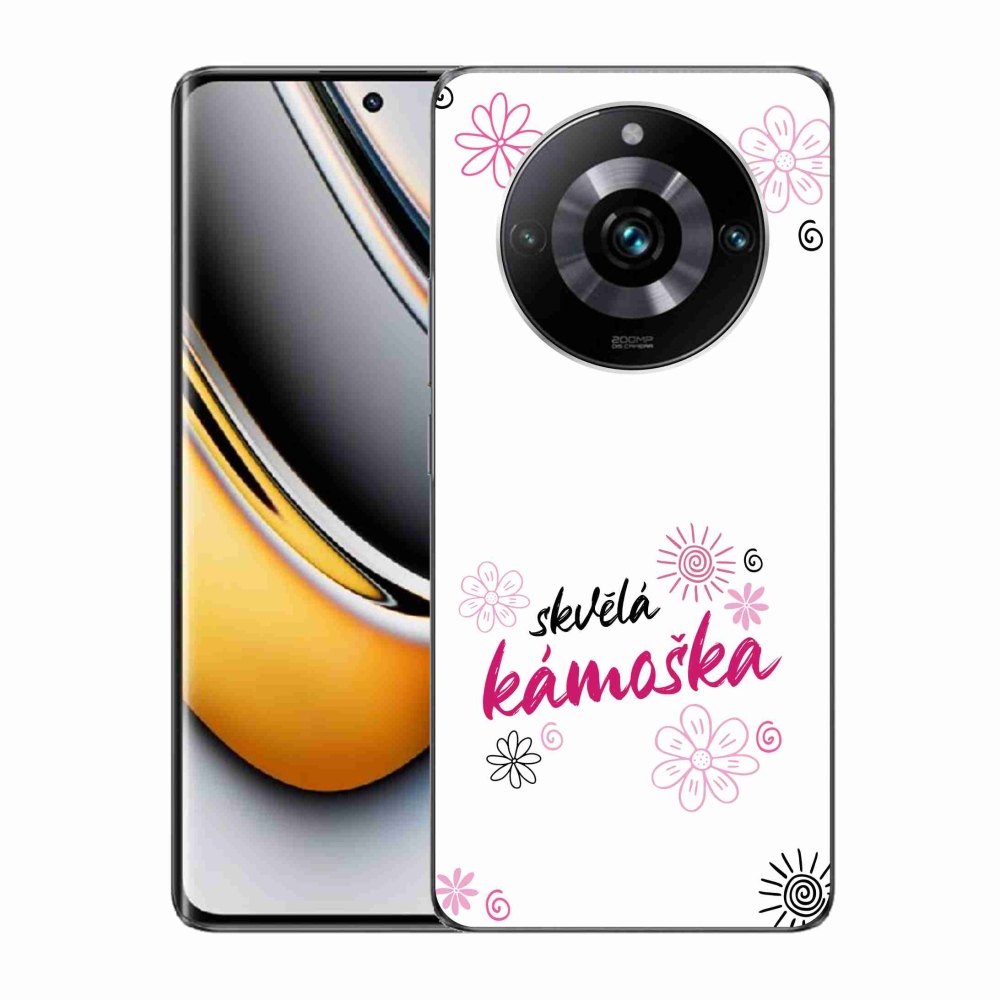 Gélový kryt mmCase na Realme 11 Pro/11 Pro+ - skvelá kamoška biele pozadie