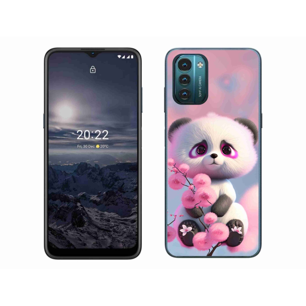 Gélový kryt mmCase na Nokia G11/G21 - roztomilá panda 1