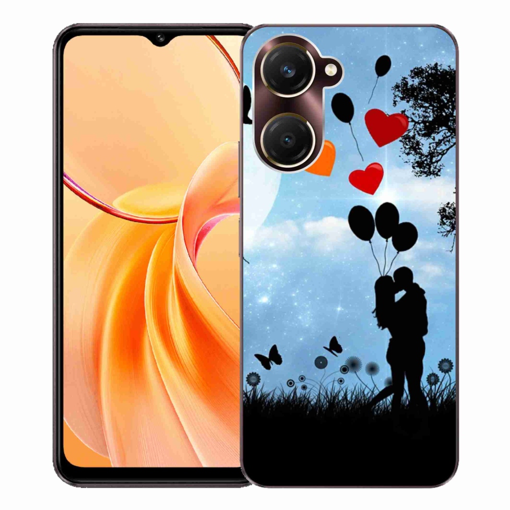 Gélový kryt mmCase na Vivo Y28s 5G - zamilovaný pár