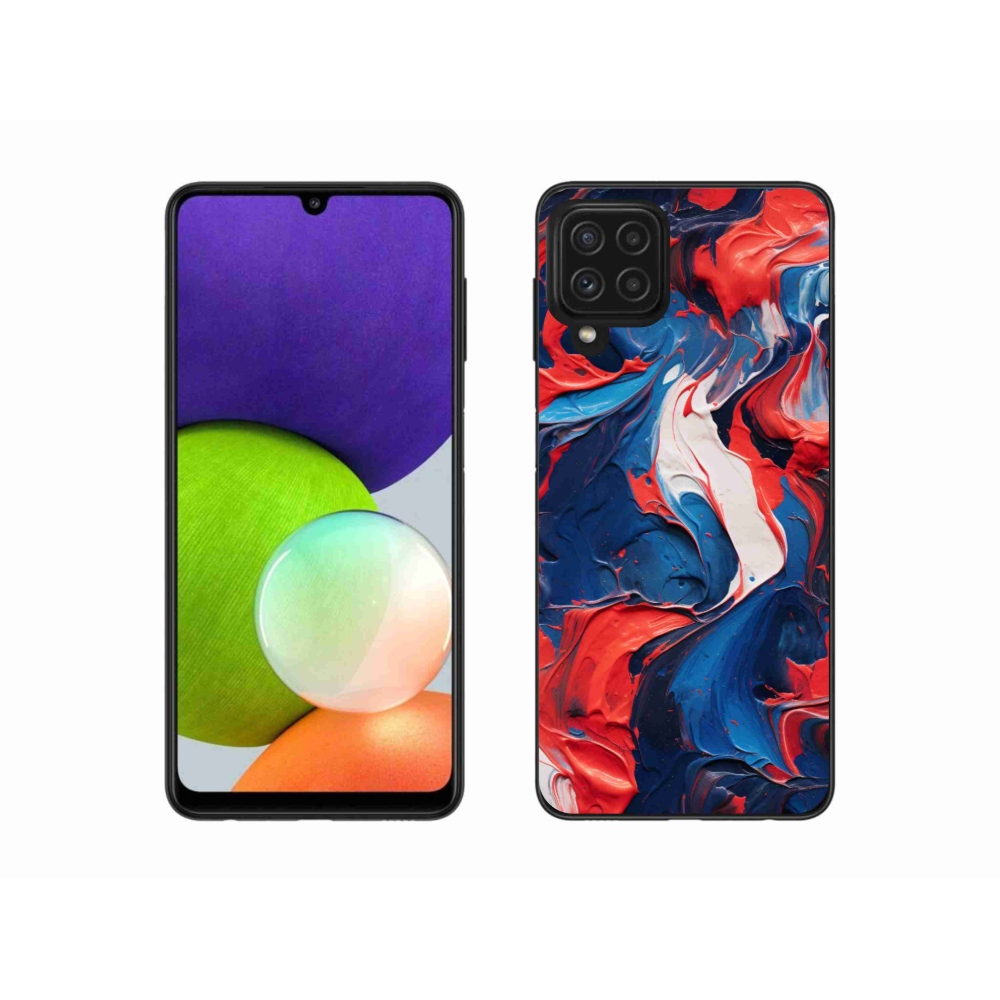 Gélový kryt mmCase na Samsung Galaxy A22 4G - abstraktný motív 7