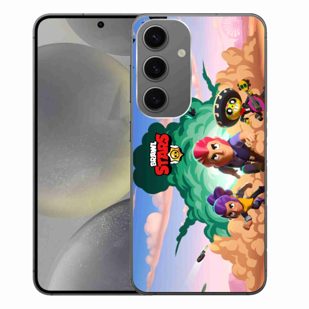 Gélový kryt mmCase na Samsung Galaxy S24+ - brawl stars