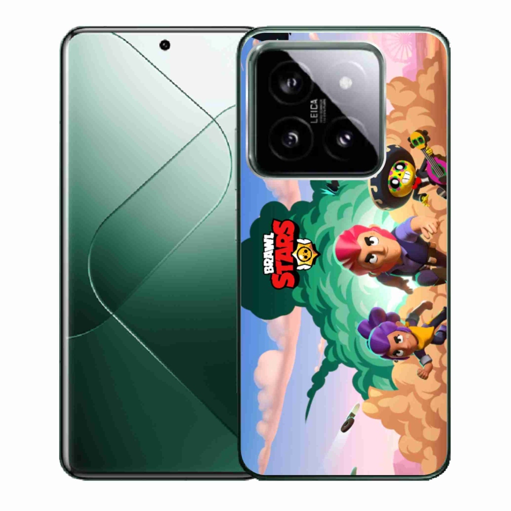 Gélový kryt mmCase na Xiaomi 14 - brawl stars