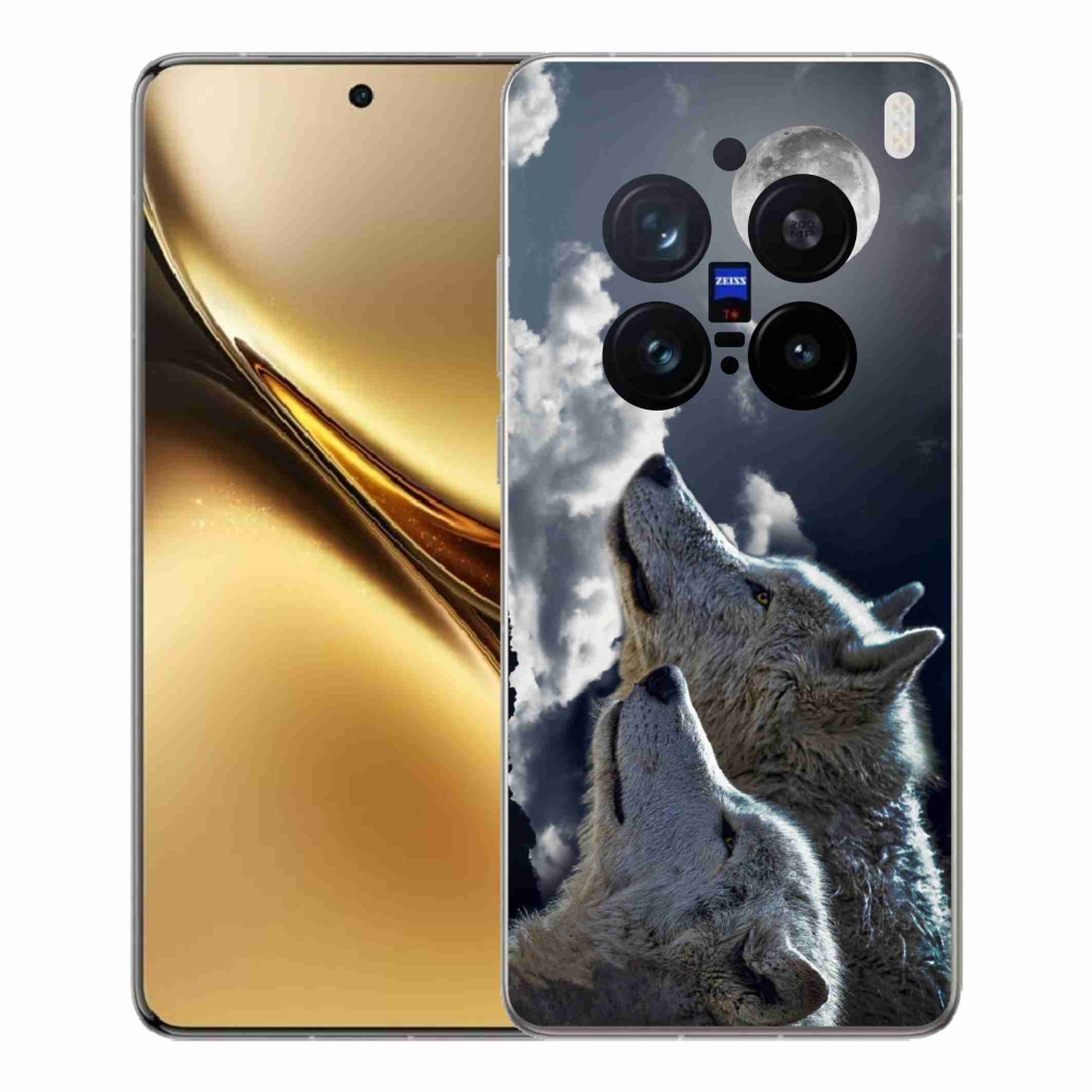 Gélový kryt mmCase na Vivo X200 Pro 5G - vlci