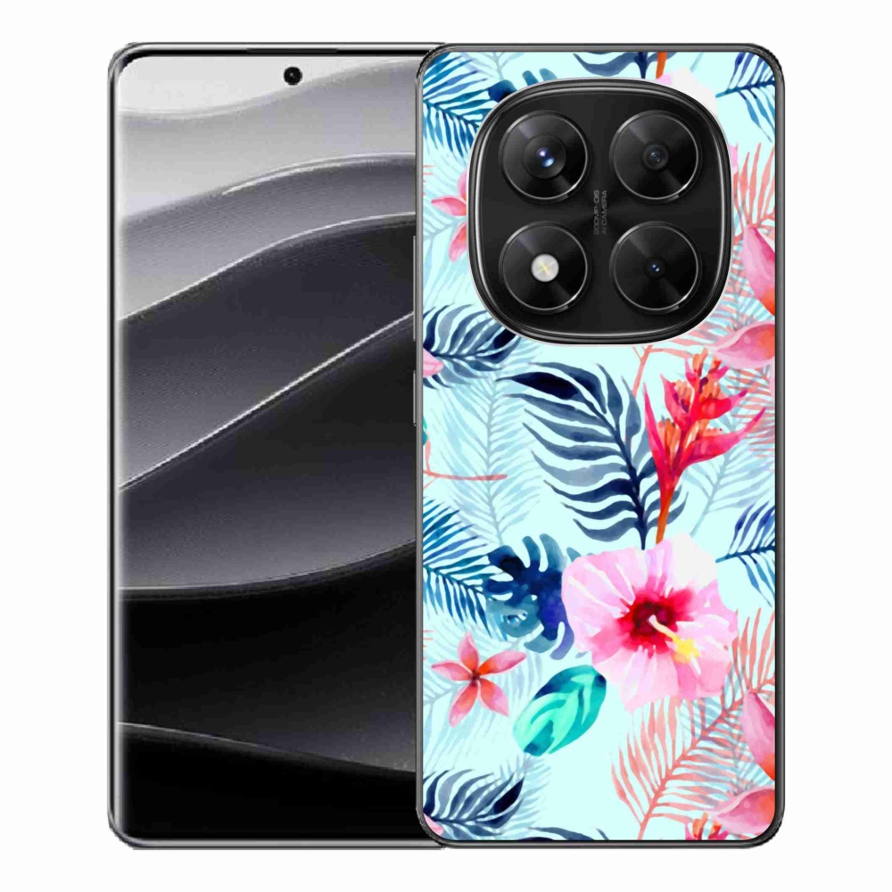 Gélový kryt mmCase na Xiaomi Redmi Note 14 Pro 5G/Poco X7 5G - kvety