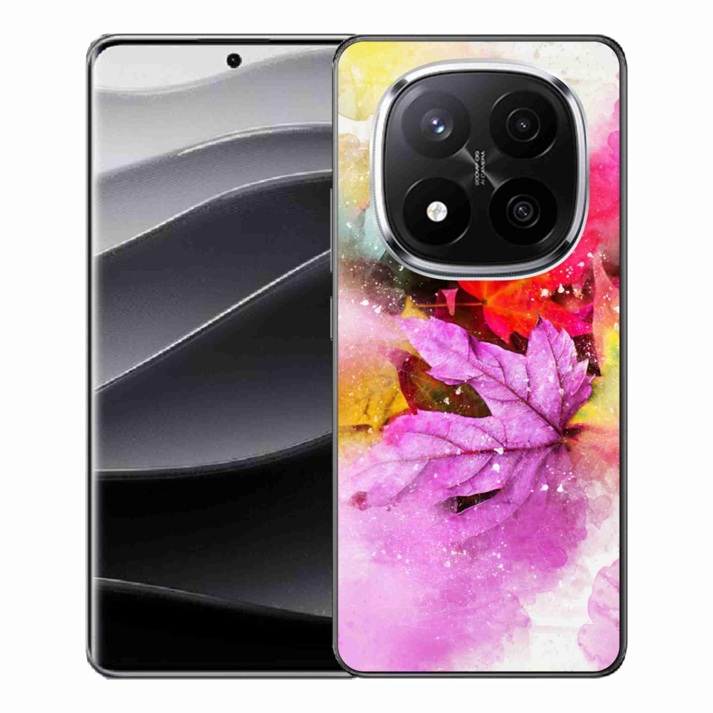 Gélový kryt mmCase na Xiaomi Redmi Note 14 Pro+ 5G - farebné listy