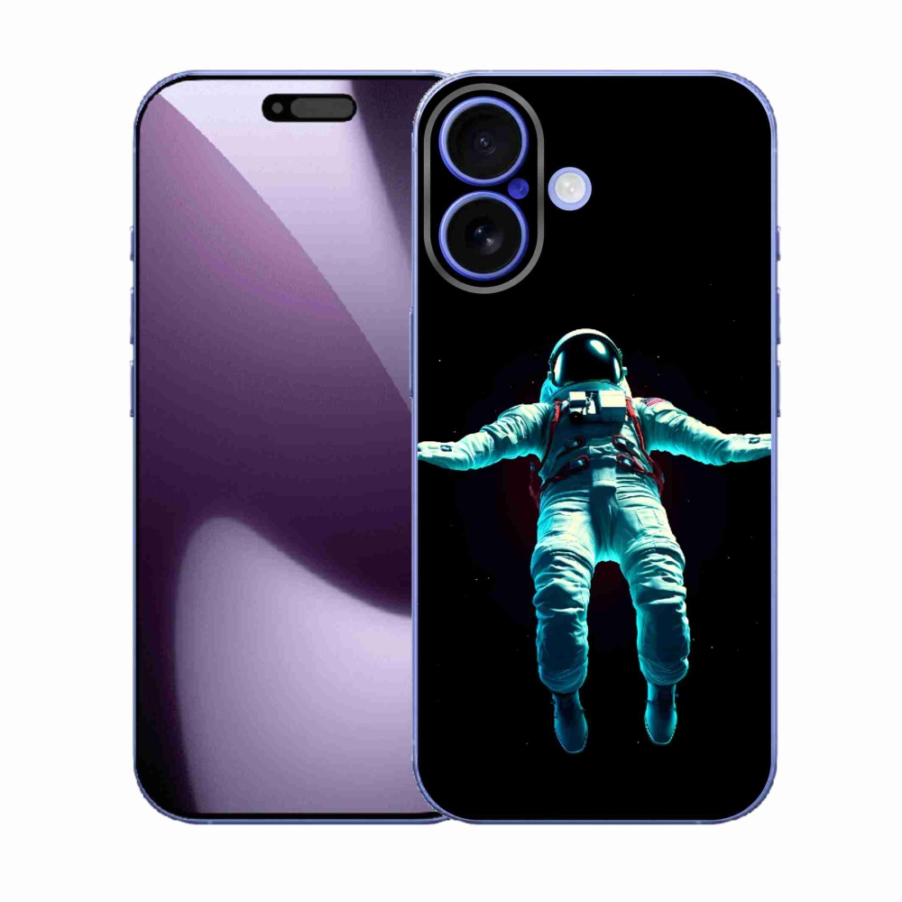 Gélový kryt mmCase na iPhone 17 - kozmonaut
