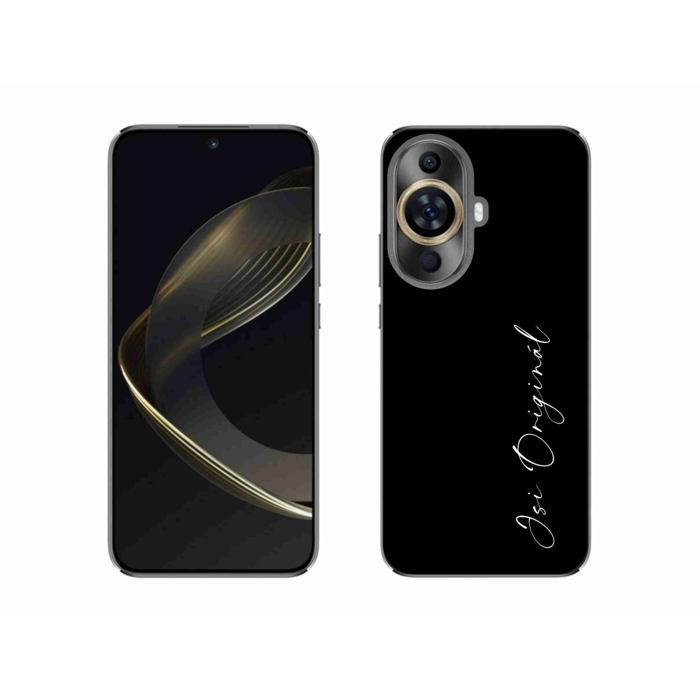 Gélový kryt mmCase na Huawei Nova 11 - si originál čierne pozadie