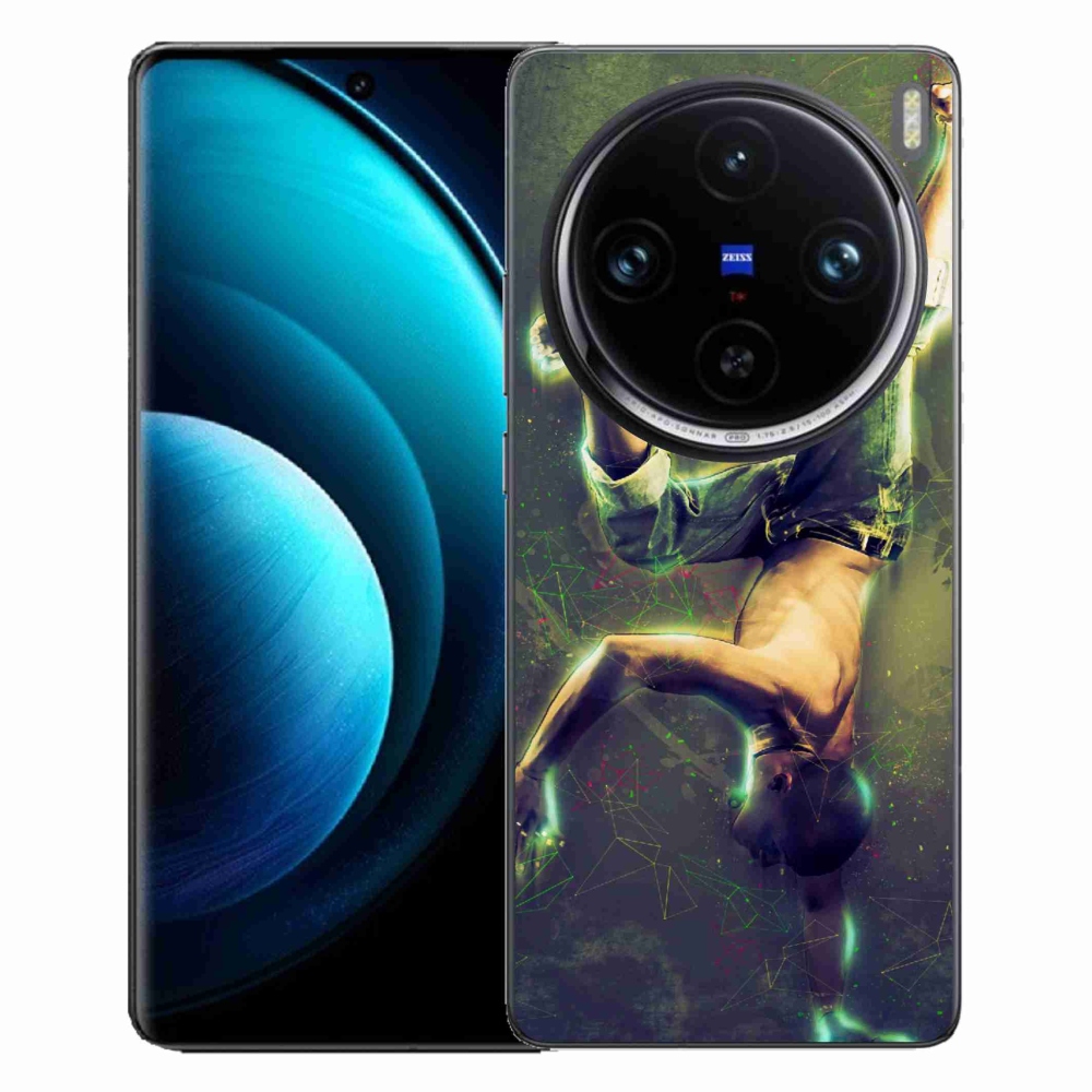 Gélový kryt mmCase na Vivo X100 Pro 5G - breakdance