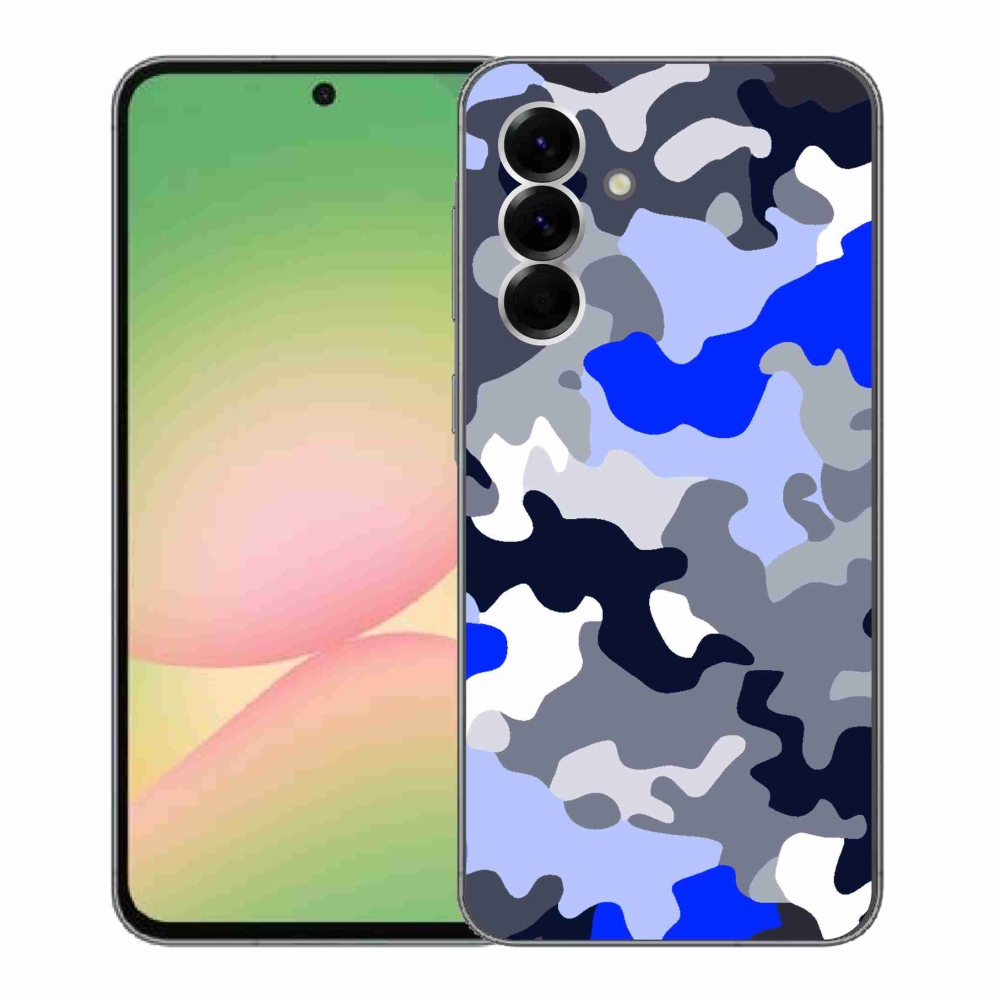 Gélový kryt mmCase na Samsung Galaxy A56 5G - maskáčový vzor 8
