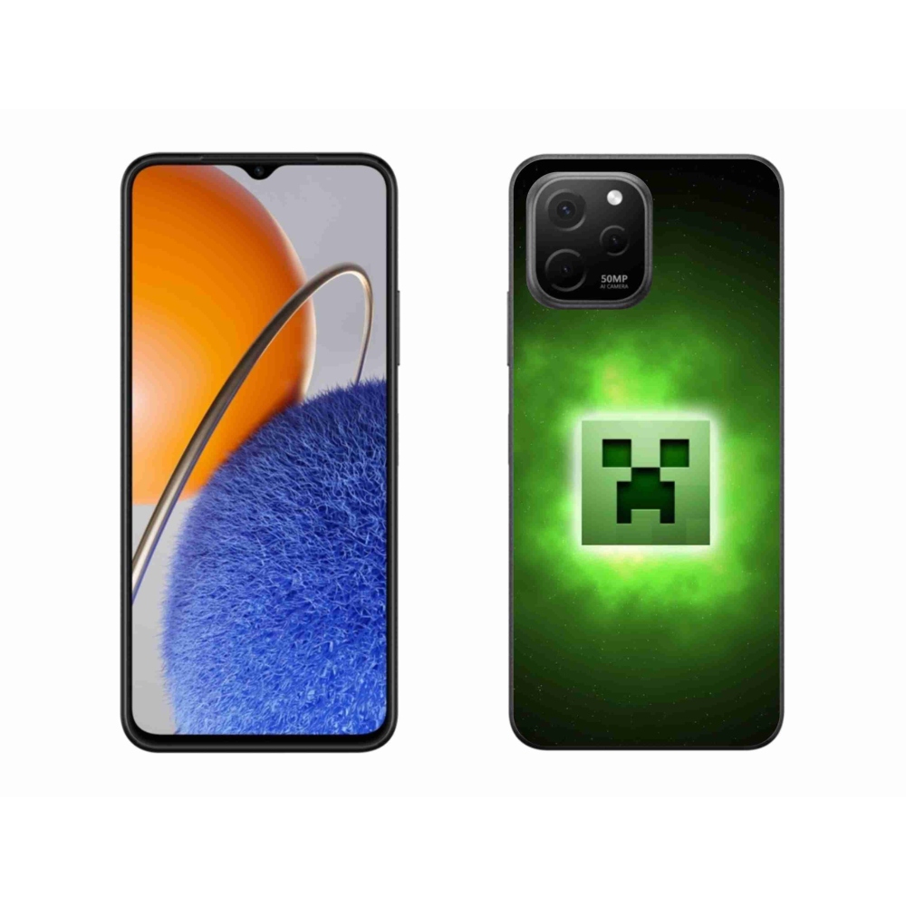 Gélový kryt mmCase na Huawei Nova Y61 - minecraft