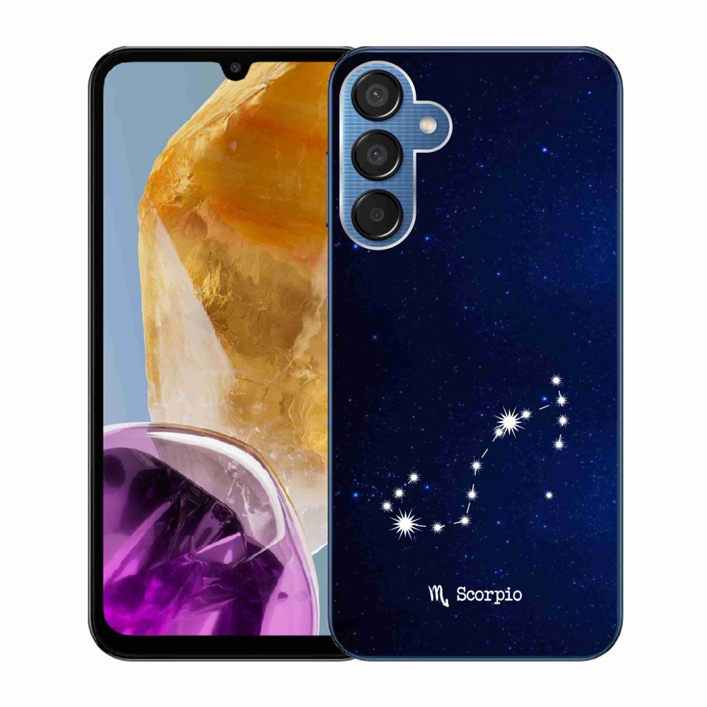 Gélový kryt mmCase na Samsung Galaxy M15 5G - súhvezdie Škorpióna