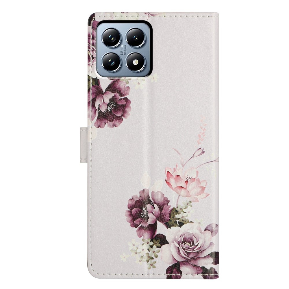 Secure knižkové puzdro na Xiaomi 15T - kvety ruže