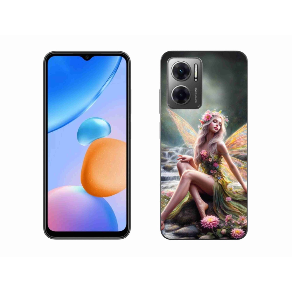 Gélový kryt mmCase na Xiaomi Redmi 10 5G - motýlia žena 1