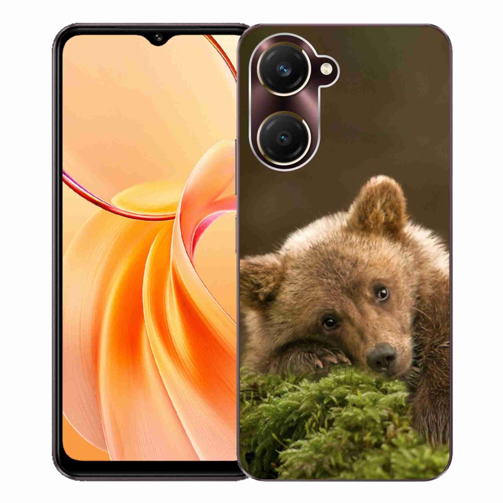 Gélový kryt mmCase na Vivo Y28s 5G - medveď