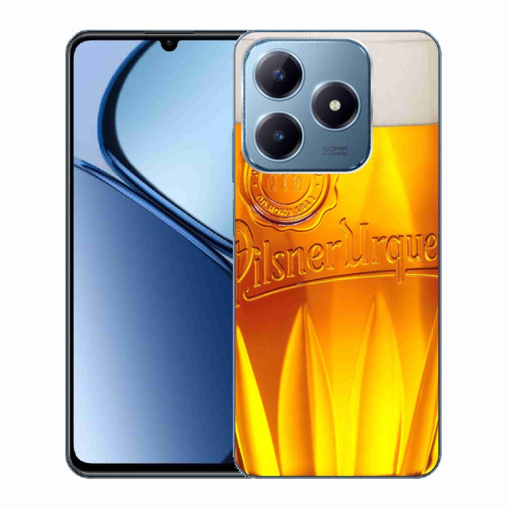 Gélový kryt mmCase na Realme C63 - pivo