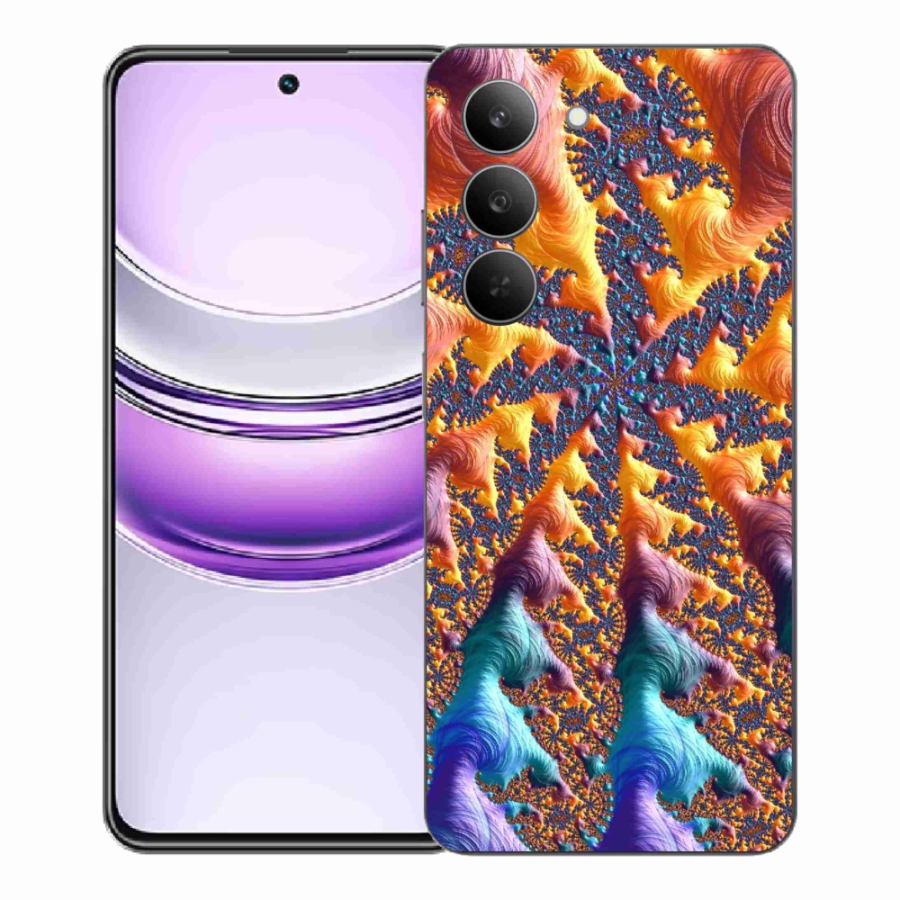 Gélový kryt mmCase na Realme 14x 5G - abstraktný motív 23