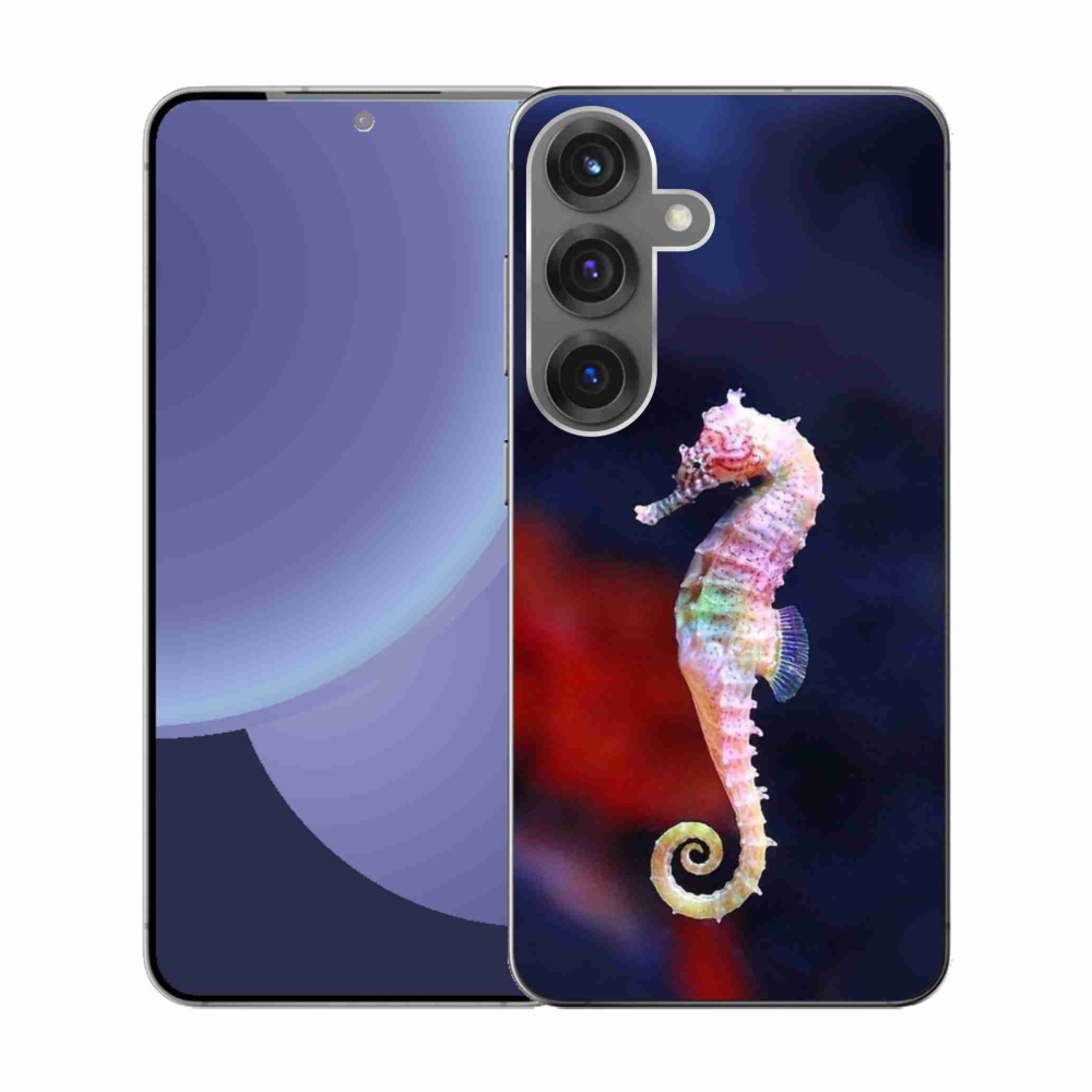 Gélový kryt mmCase na Samsung Galaxy S25 - morský koník
