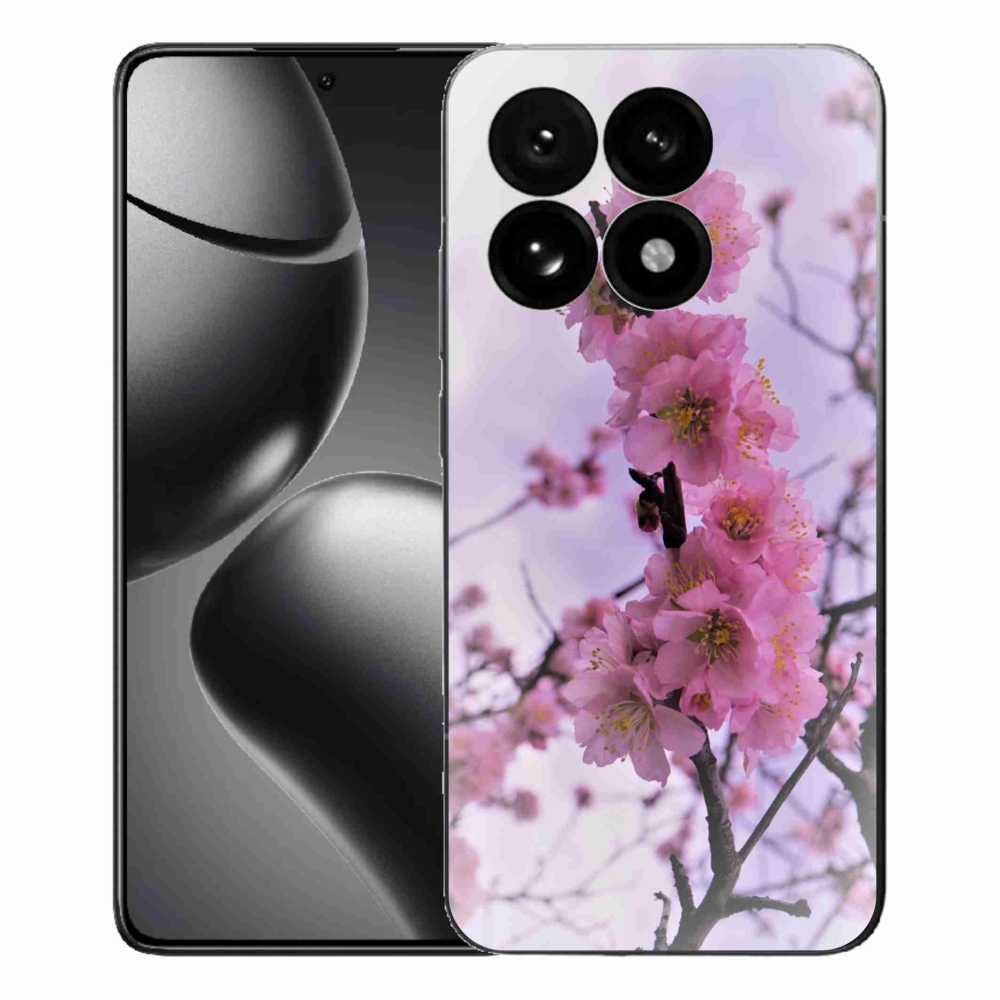 Gélový kryt mmCase na Xiaomi 15T - kvety 7
