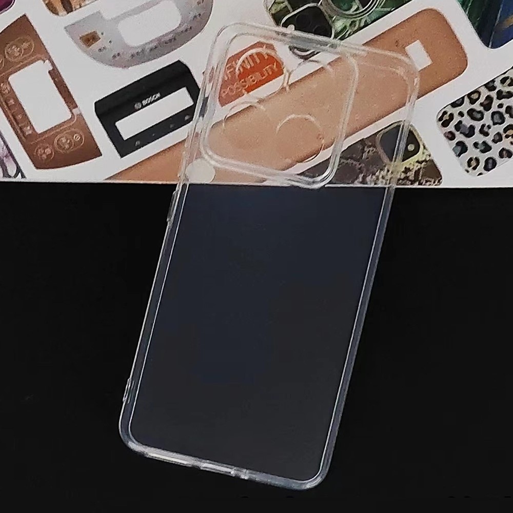 Priehľadný gélový obal na Xiaomi 14 Pro - priehľadný