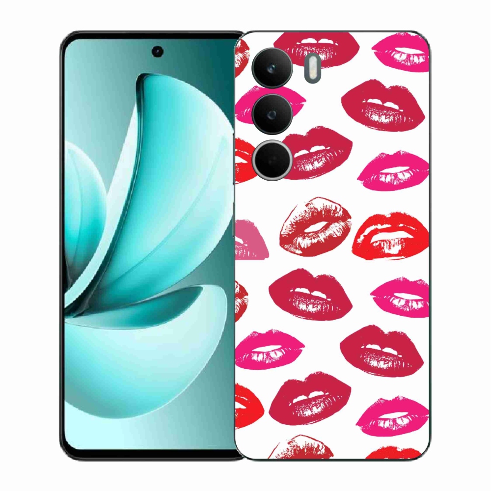 Gélový kryt mmCase na Realme C71 - pery