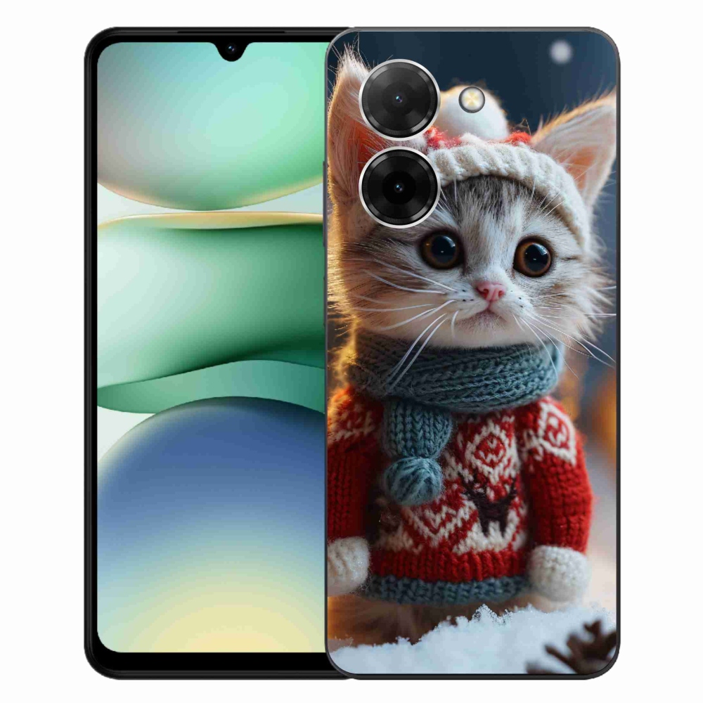 Gélový kryt mmCase na Xiaomi Redmi A5 - mačiatko vo svetri