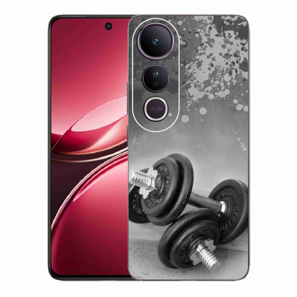Gélový kryt mmCase na Vivo V50 Lite 4G/5G - činky 1
