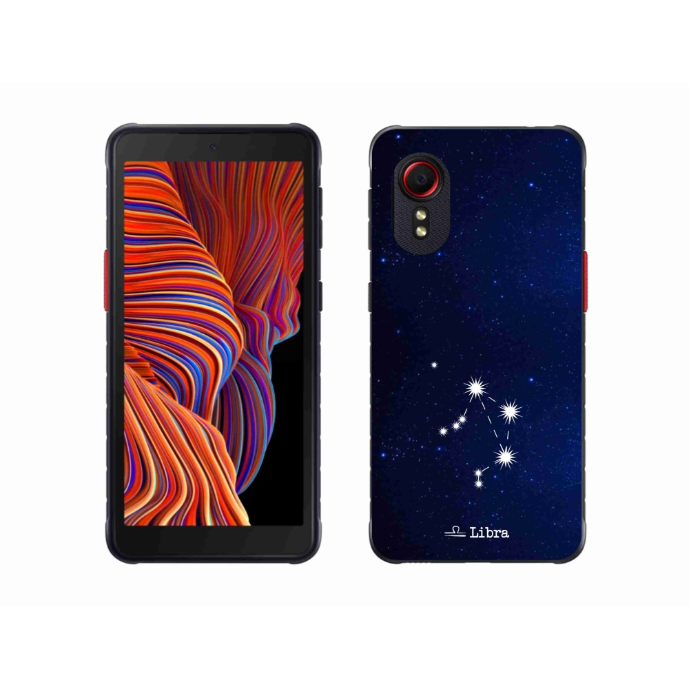 Gélový kryt mmCase na Samsung Galaxy Xcover 5 - súhvezdie Váhy