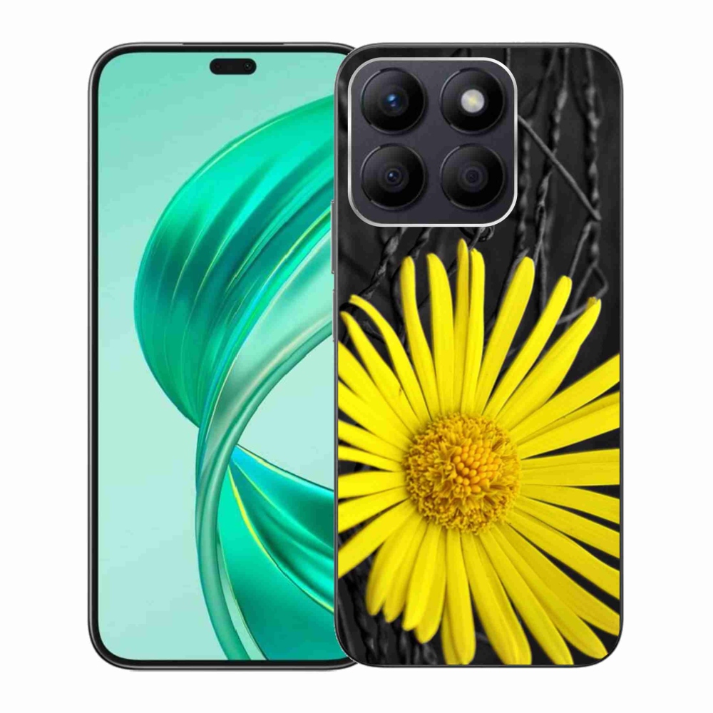 Gélový kryt mmCase na Honor X8b - žltý kvet