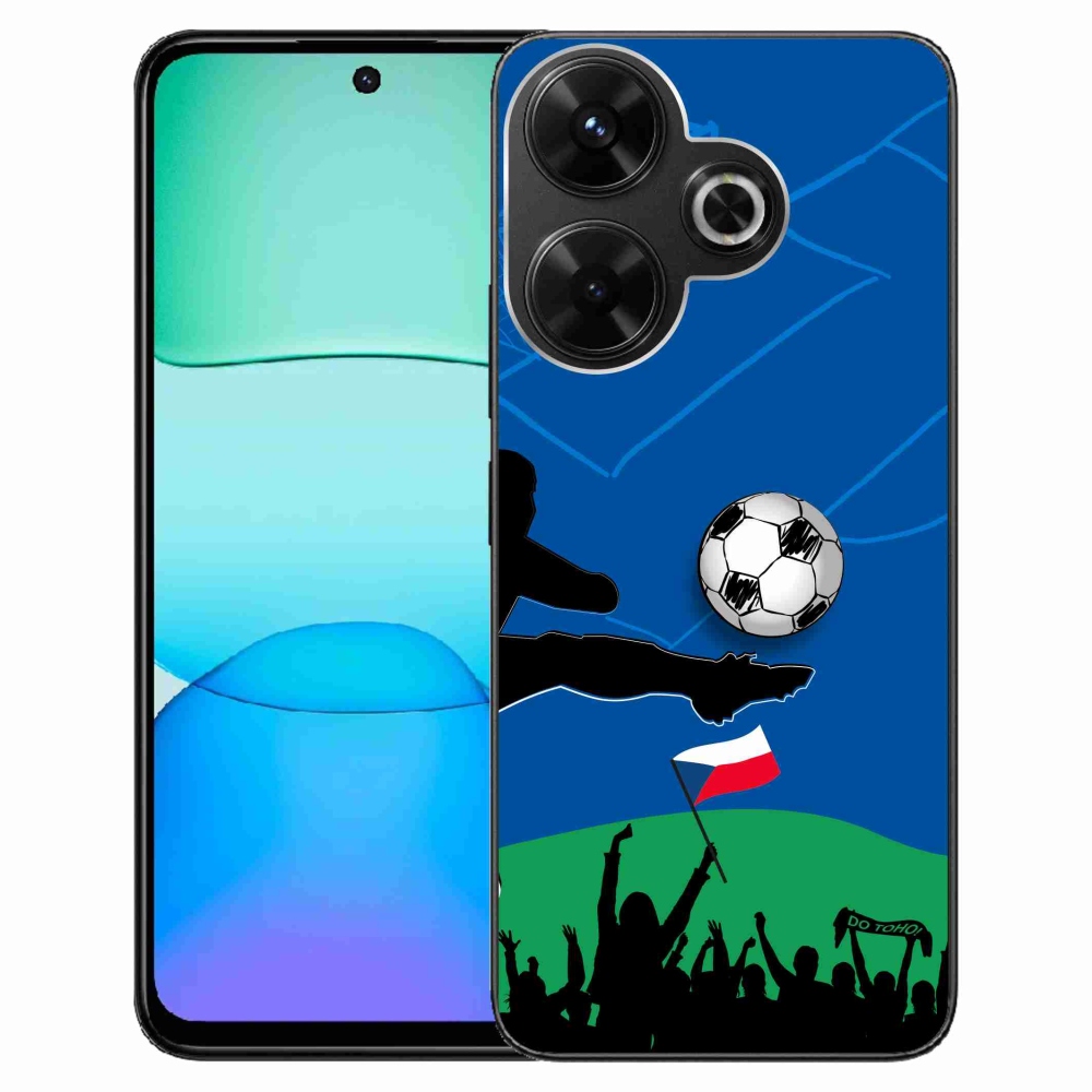 Gélový kryt mmCase na Xiaomi Redmi 13 4G/Poco M6 4G - fanúšikovia futbalu