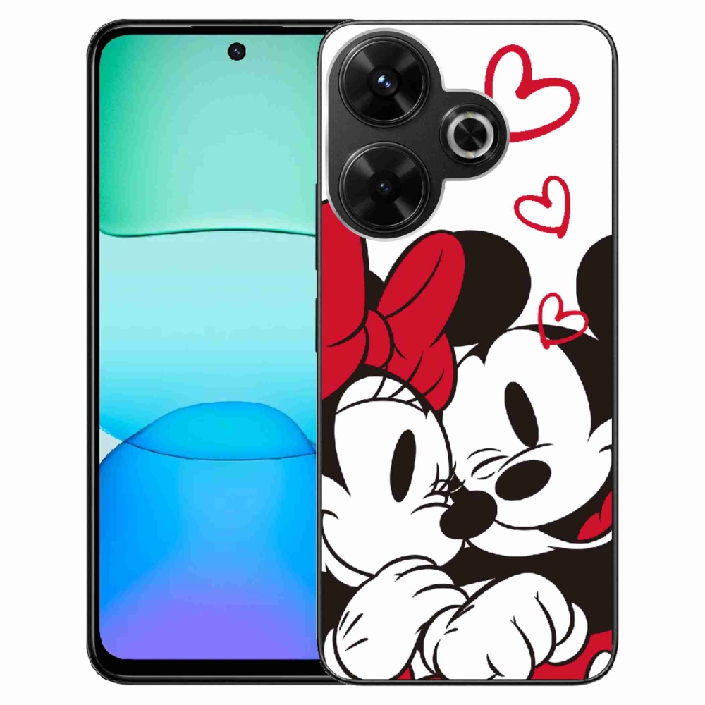 Gélový kryt mmCase na Xiaomi Redmi 13 4G/Poco M6 4G - minnie a mickey