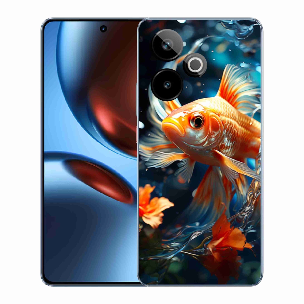 Gélový kryt mmCase na Realme GT 7 5G/GT 7T 5G - rybka