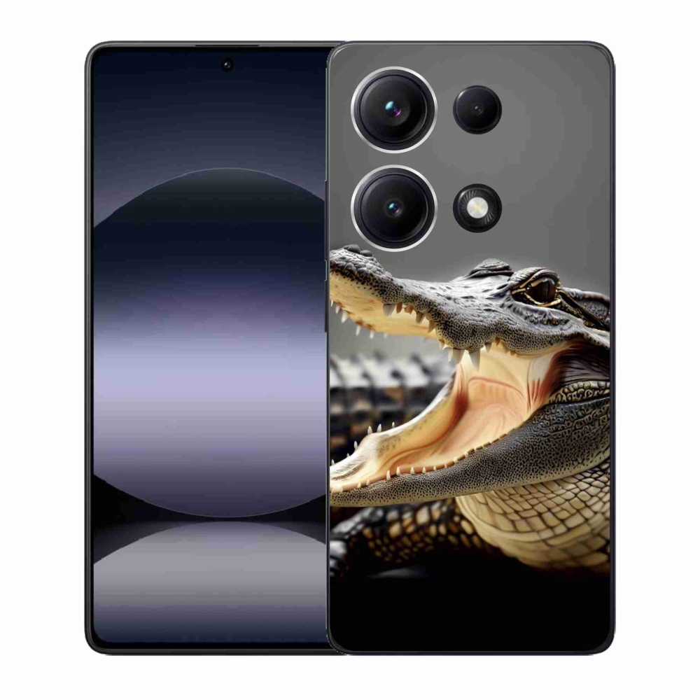 Gélový kryt mmCase na Xiaomi Redmi Note 14S - krokodíl