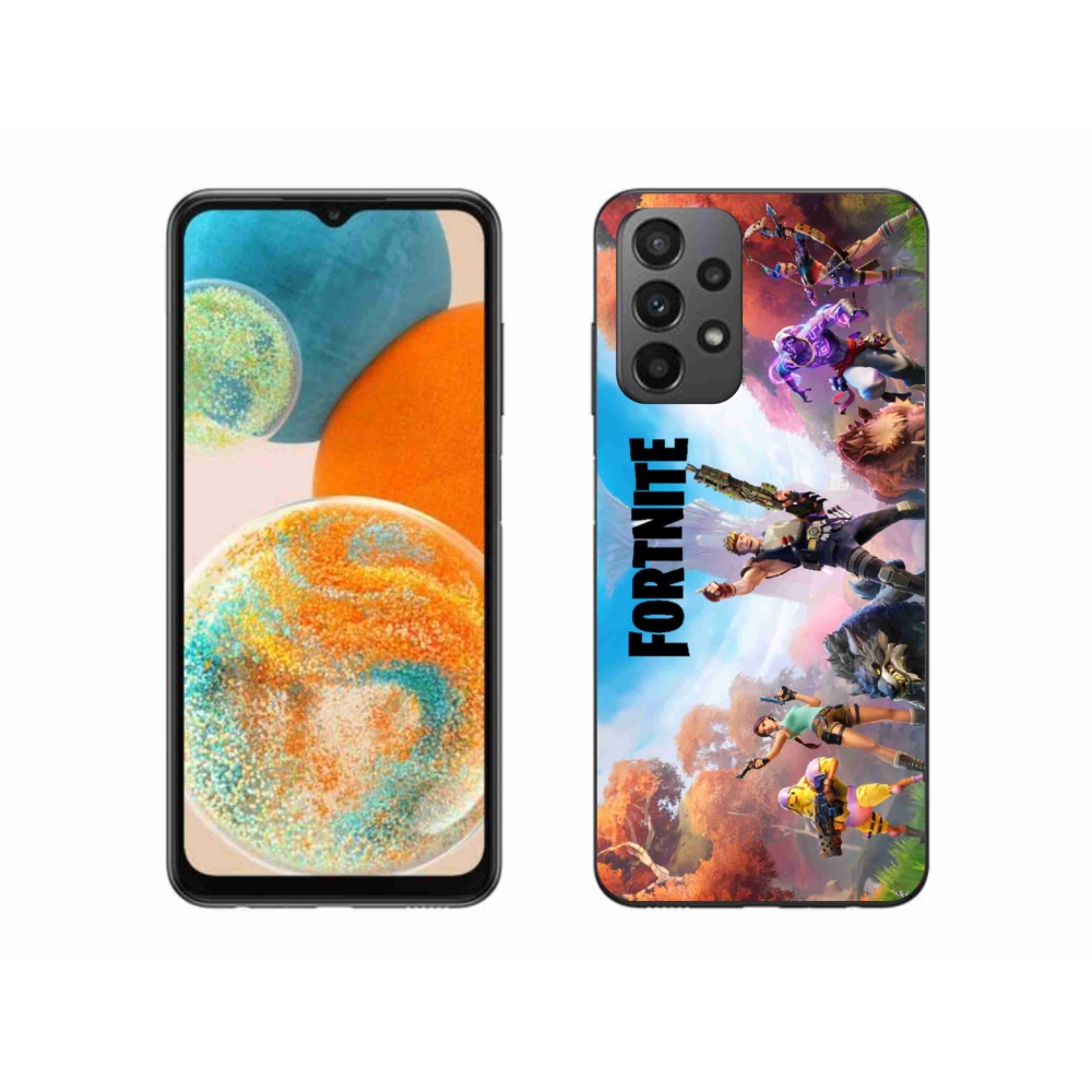 Gélový kryt mmCase na Samsung Galaxy A23 4G/5G - fortnite 1