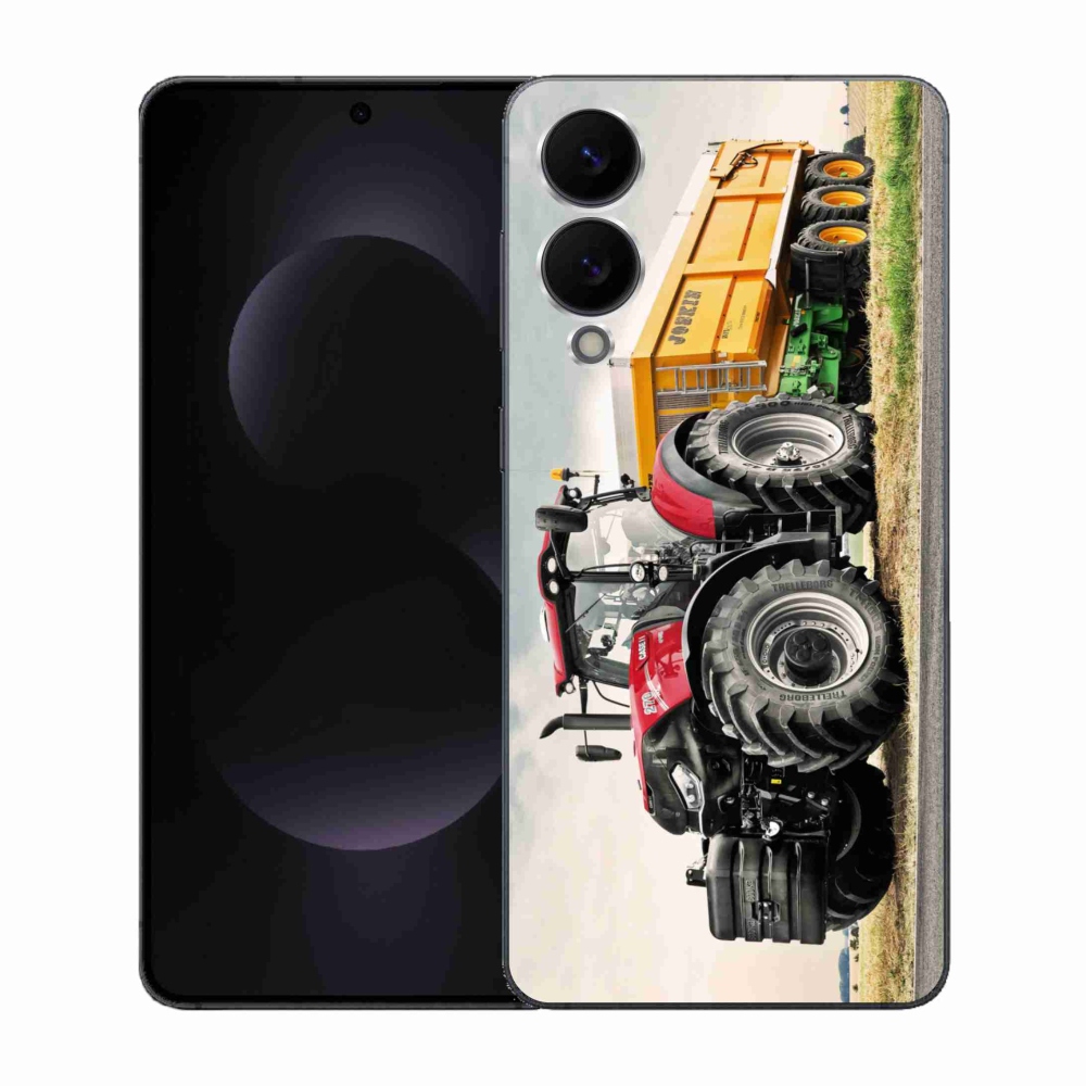 Gélový kryt mmCase na Samsung Galaxy S25 Edge - traktor 3