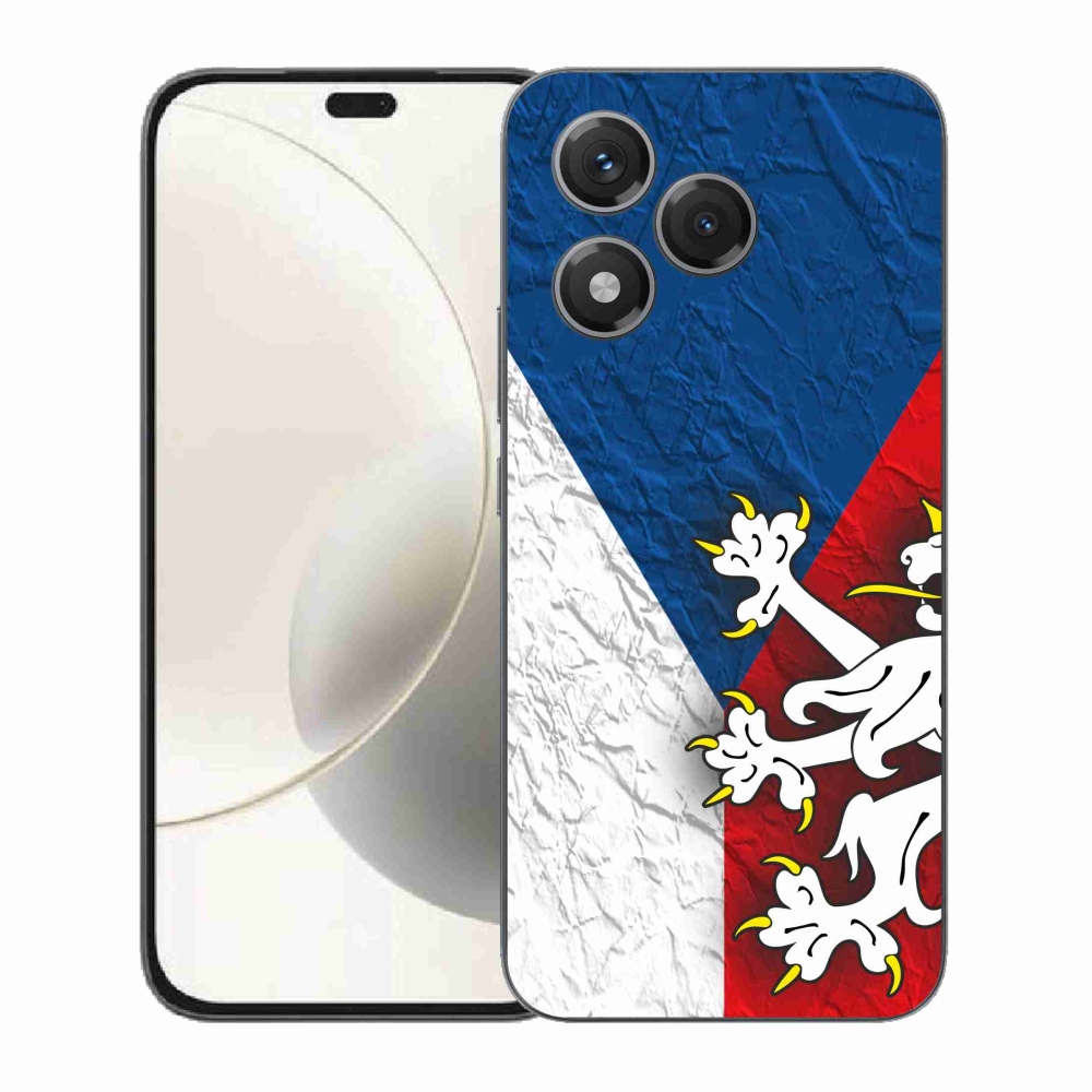 Gélový kryt mmCase na Honor 400 Lite - česká vlajka 1