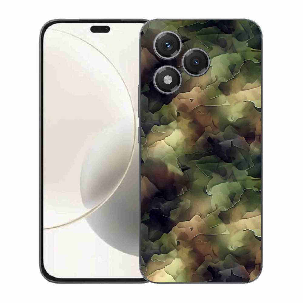Gélový kryt mmCase na Honor 400 Lite - maskáčový vzor 10