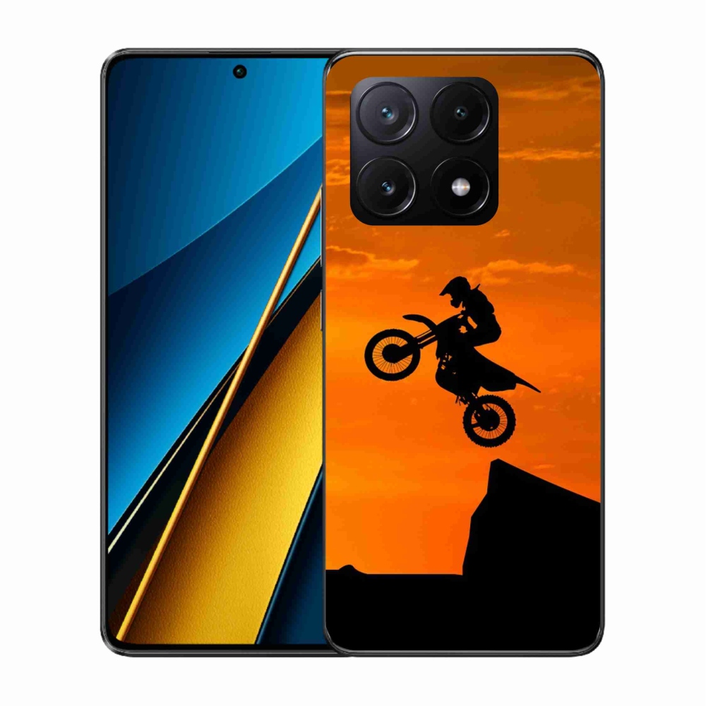 Gélový kryt mmCase na Xiaomi Poco X6 Pro 5G - motocross