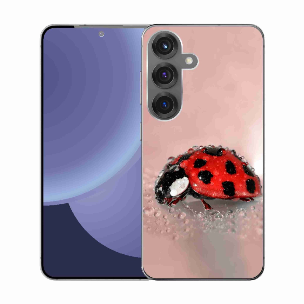 Gélový kryt mmCase na Samsung Galaxy S25 - lienka