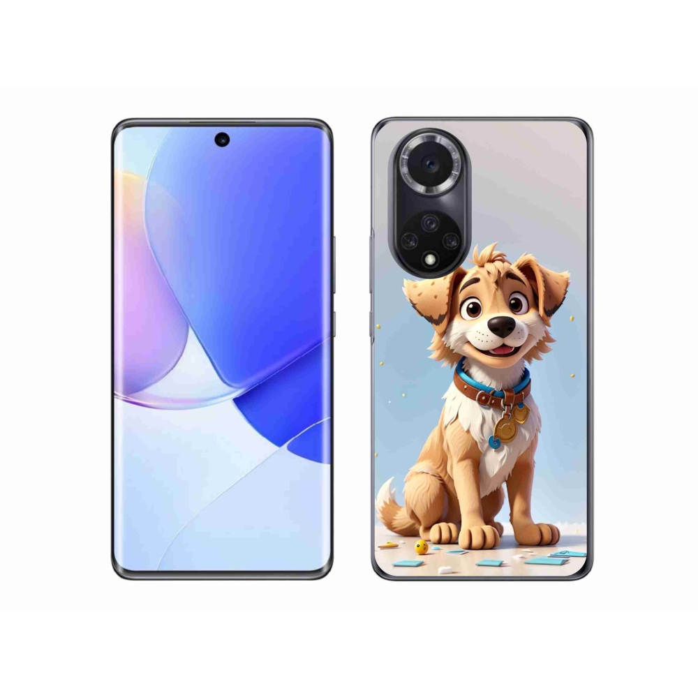 Gelový kryt mmCase na Huawei Nova 9 - kreslené štěně