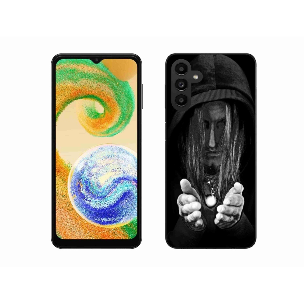 Gélový kryt mmCase na Samsung Galaxy A04s (164.7x76.7x9.1mm) - tajomná osoba