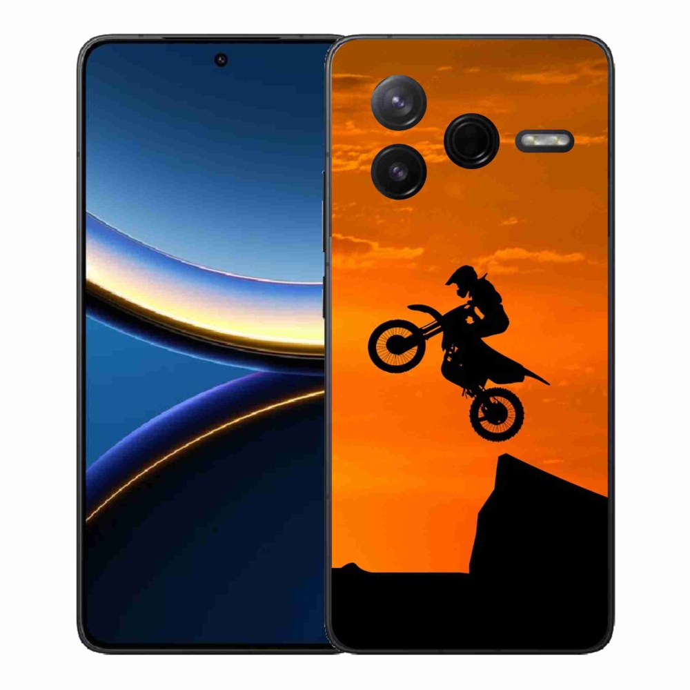 Gélový kryt mmCase na Xiaomi Poco F7 Pro - motocross