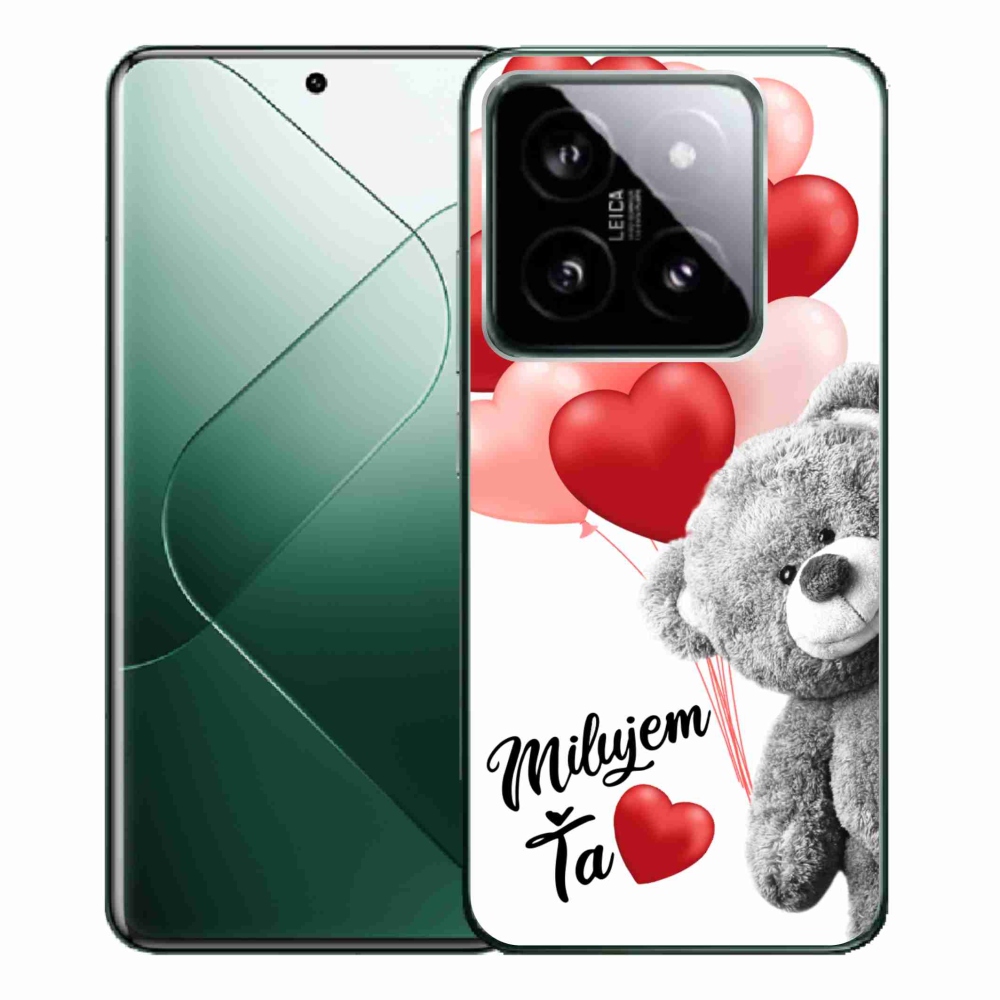 Gélový obal mmCase na Xiaomi 14 Pro - milujem Ťa sk