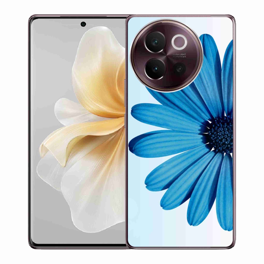 Gélový obal mmCase na Vivo V40 Lite 5G - modrá margaréta