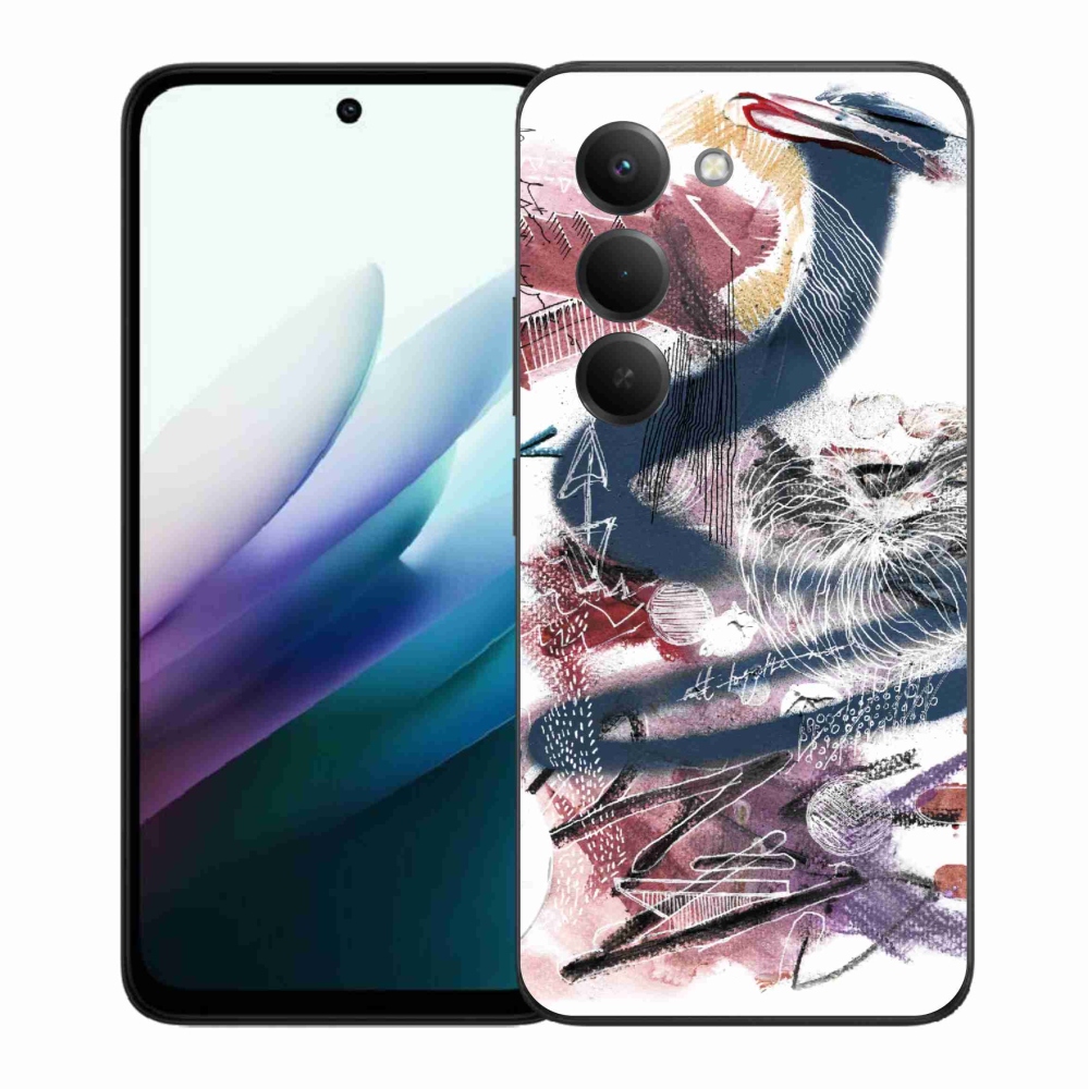 Gélový kryt mmCase na Xiaomi Redmi 15 4G/5G (171mm) - abstraktný motív 28