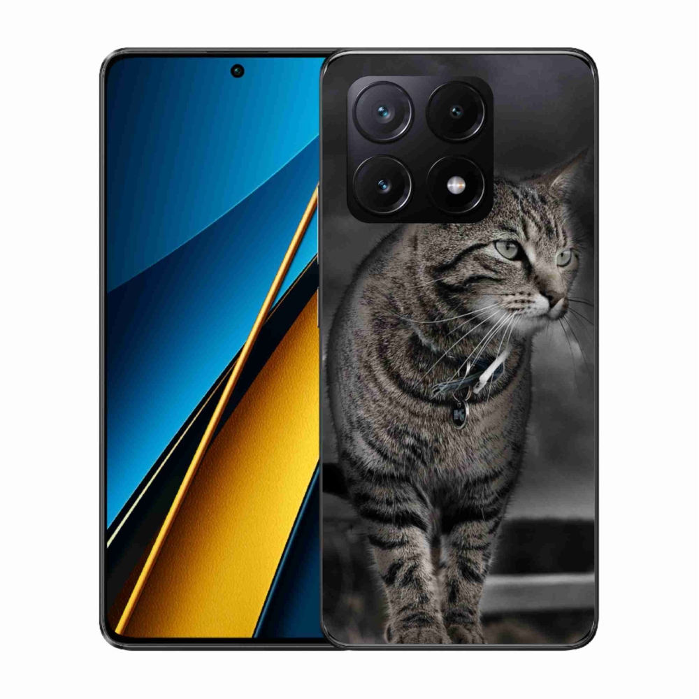 Gélový kryt mmCase na Xiaomi Poco X6 Pro 5G - mačka