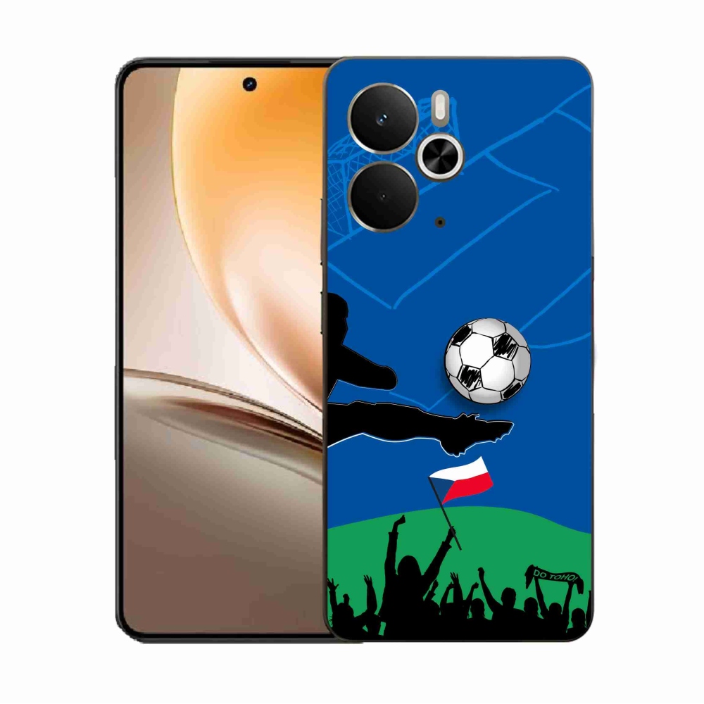 Gélový kryt mmCase na Realme 14 5G - fanúšikovia futbalu