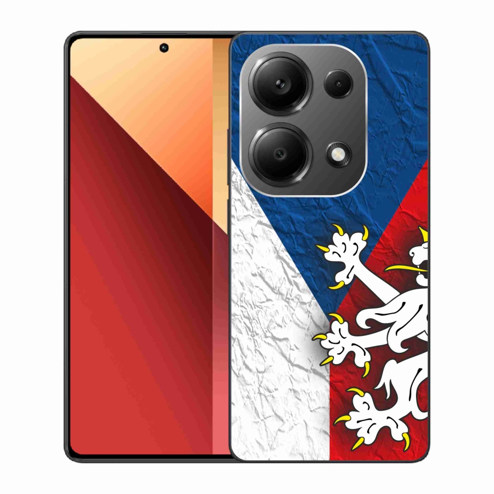 Gélový kryt mmCase na Xiaomi Redmi Note 13 Pro 4G/Poco M6 Pro - česká vlajka 1