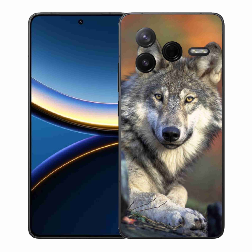 Gélový kryt mmCase na Xiaomi Poco F7 Pro - vlk