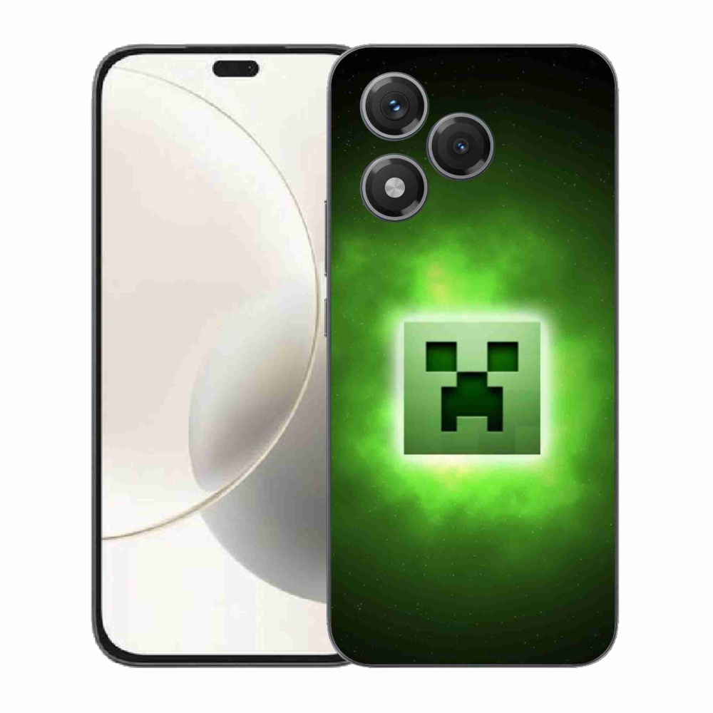 Gélový kryt mmCase na Honor 400 Lite - minecraft
