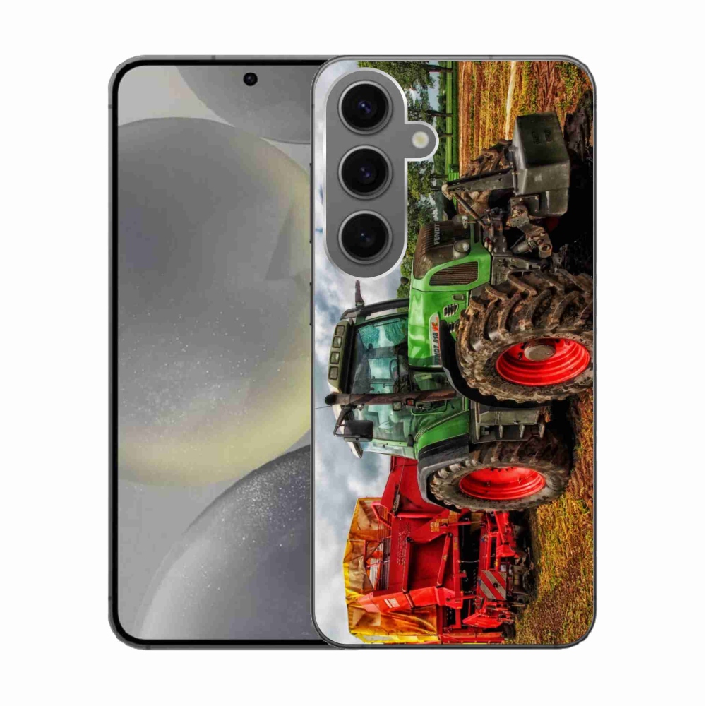 Gélový kryt mmCase na Samsung Galaxy S24 - traktor 4